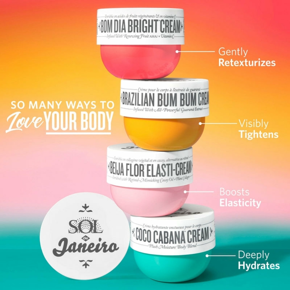 Sol Janeiro BEIJA FLOR ELASTI CREAM & BUM BUM CREAM